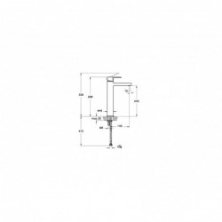 Fold S Lavabo Bataryası  (Yüksek)